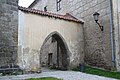 English: Side gate of Třebíč Castle. Čeština: Boční brána do Třebíčského zámku.