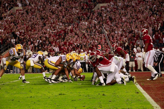 <span class="mw-page-title-main">2011 LSU vs. Alabama football game</span> American college football game