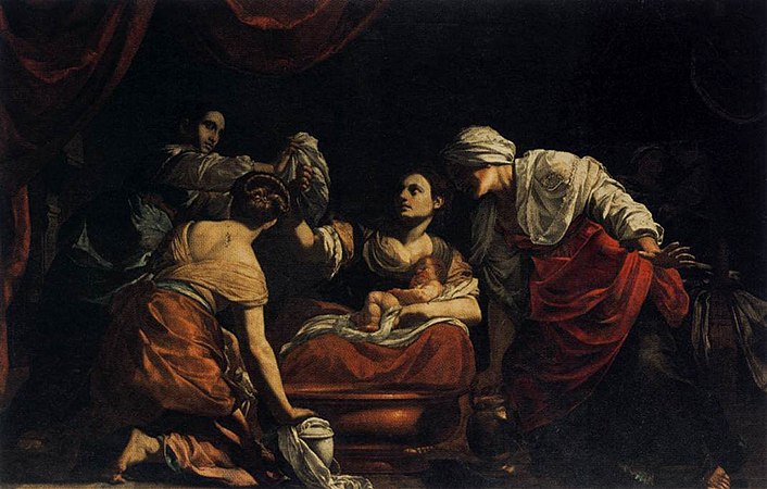 "Nascimento da Virgem", de Simon Vouet