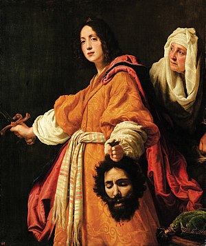 Judith with the head of Holofernes