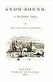 Snow-Bound (1866) title page small.jpg