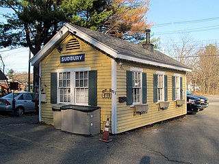 South Sudbury station Former railway station in Sudbury, Massachusetts