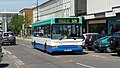 Southdown PSV bus 105 in town centre.