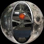 Speculative cutaway model of a Spaceship Moon Spaceship moon.jpg