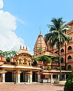 Sri Krishna Temple, ISKCON, Mayapur (front side view)