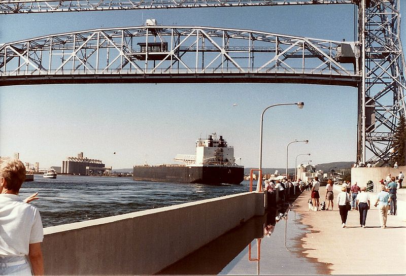 File:St. Clair at Duluth Aerial Lift Bridge.jpg