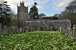 St Martins Church, St Martin-by-Looe Church in Cornwall, England