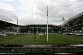 Stade du Hameau - Vedere după tribuna Ossau.jpg