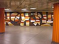 Deutsch: Wandmosaik im östlichen Verteilergeschoss der S-Bahnstation Stadthausbrücke in Hamburg.