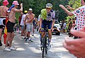 * Nomination Georg Zimmermann on stage 20 of Tour de France 2024. --Kallerna 09:52, 5 August 2024 (UTC) * Review The hand in the foreground is distracting. Any chance to get rid of that? --MB-one 05:38, 6 August 2024 (UTC) IMO it's not distracting, it emphasises the closeness of the spectators. --Kallerna 11:55, 7 August 2024 (UTC)