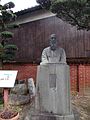 Statue of Tamotsu Honda, the fourth pastor, was appointed as a priest in September 1896. 本田保師之像。1896年9月に着任した第4代主任司祭。