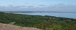 La bahía vista desde el Parque Nacional Stenshuvud.