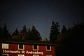 English: Night sky above the accesible astronomical obervatory in Sankt Andreasberg Deutsch: Nachthimmel über der barrierefreien Sternwarte in Sankt Andreasberg