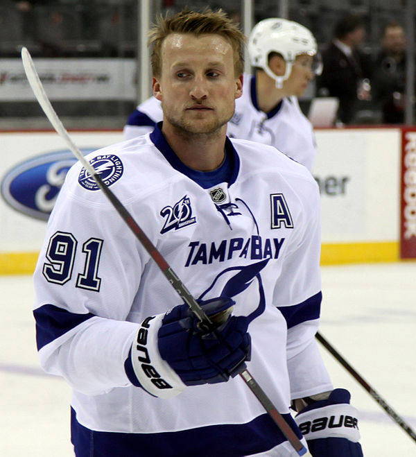 Steven Stamkos scored a goal and two points in game three.