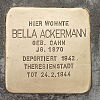 Stumbling Stone Zeil 92 Ackermann Bella