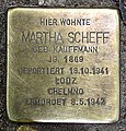 Martha Scheff, Goßlerstraße 21, Berlin-Friedenau, Deutschland