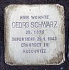 Struikelsteen Helmstedter Str 19 (Wilmd) Georg Schwarz.jpg