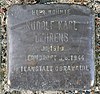 Stolperstein Isegrimsteig 28 (Heils) Rudolf Karl Behrens.jpg