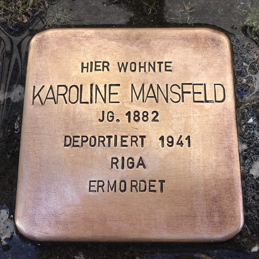 Stolperstein Karoline Mansfeld in Lüchow (Wendland).jpg