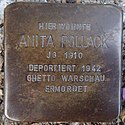 Stolperstein für Anita Pollack