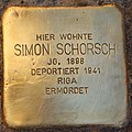 Stolperstein Simon Schorsch Ratsstraße 41.jpg