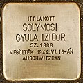 Stolperstein für Solymosi Gyula Izidor (Šturovo).jpg