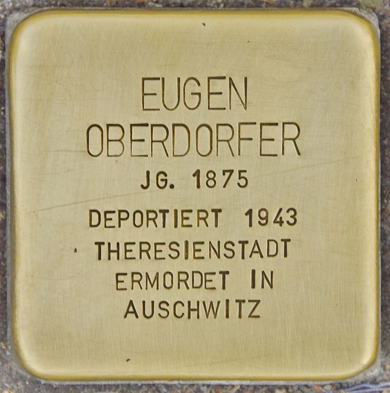 Stolperstein für Eugen Oberdorfer (Augsburg).jpg