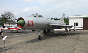 Suchoj Su-7 v polském muzeu