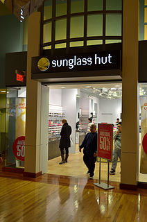 Sunglass Hut American retailer