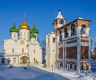 Monastery of Saint Euthymius UNESCO World Heritage Site in Suzdal, Russia