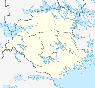 Location map Sweden Södermanland