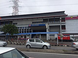 Taman Bahagia LRT station railway station