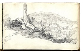 April 1876. Agrigent. Zeustempel