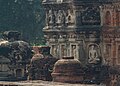 * Nomination Temple 3 - Sariputta Stupa - Stucco Works - Ruins of the ancient Nalanda University --Sumitsurai 13:05, 1 February 2024 (UTC) * Decline  Oppose Sorry, not sharp, noisy, contrast off. --Mike Peel 19:05, 3 February 2024 (UTC)