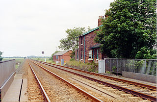 <span class="mw-page-title-main">Temple Hirst railway station</span> Disused railway station in North Yorkshire, England