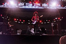 Temples performing at Coachella in 2014