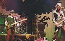 Hugh Cornwell (Right) performing on The Raven Tour in 1979, with Jean Jacques Burnel (left) The-Stranglers-Palace-1979.jpg