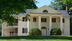 The historic Avon Hall home