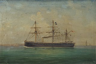 The frigate HMS Royal Oak