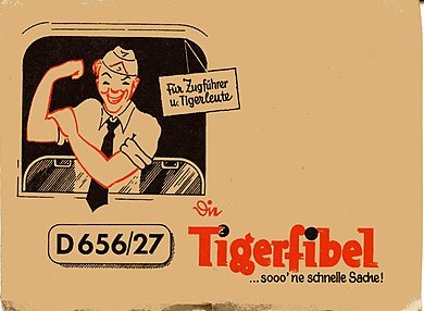 Cover of the Tigerfibel tank manual published during WWII in Germany Tigerfibel cover.jpg