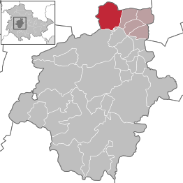 Kaart van Tonna (gemeente)