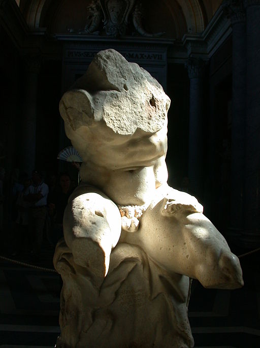 Apollonio di Atene, Torso del Belvedere, I sec. a.C., marmo, Musei Vaticani, Città del Vaticano