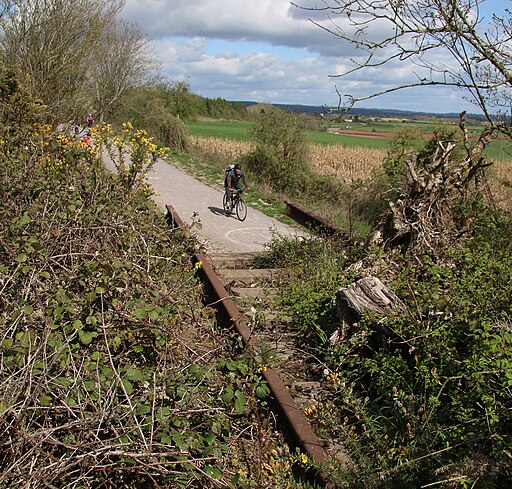 Track still in situ near Wye Valley Junction - 52015628414