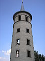 Turm der Schlossruine in Schleiz