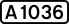 UK road A1036.svg