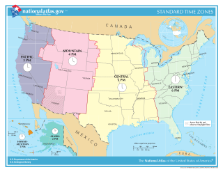Time in the United States U.S. time zones