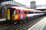 Gatwick Express unit 442422 at Gatwick Airport station in 2013