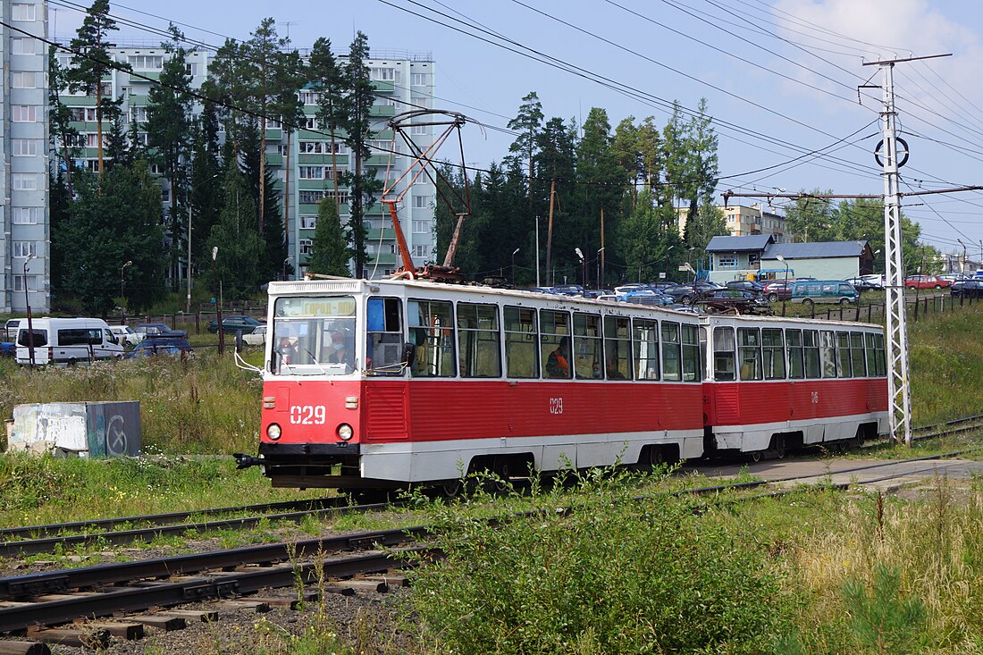 Tramtransporto en Ustj-Ilimsk