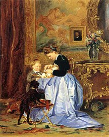 Семья художника[12] (1867)