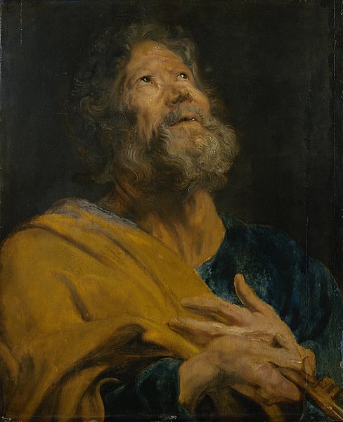 File:Van Dyck - St Peter, ГЭ-556.jpg